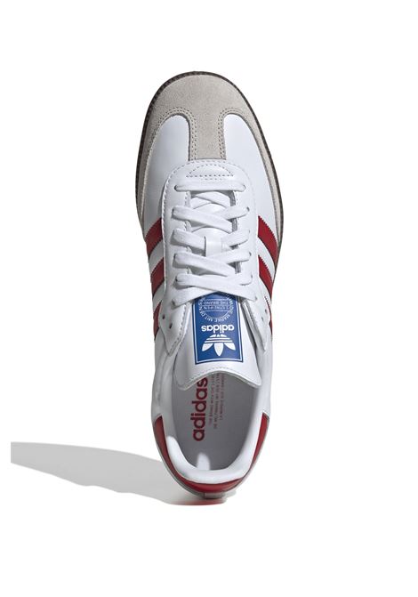 Adidas Samba OG Shoes White Red Women ADIDAS ORIGINALS | Sneakers | IG1025-